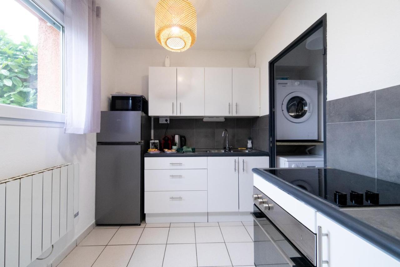 Apartamento My Cozy Flat Blagnac - T2 - Free Parking - Terrasse - Jardin Exterior foto