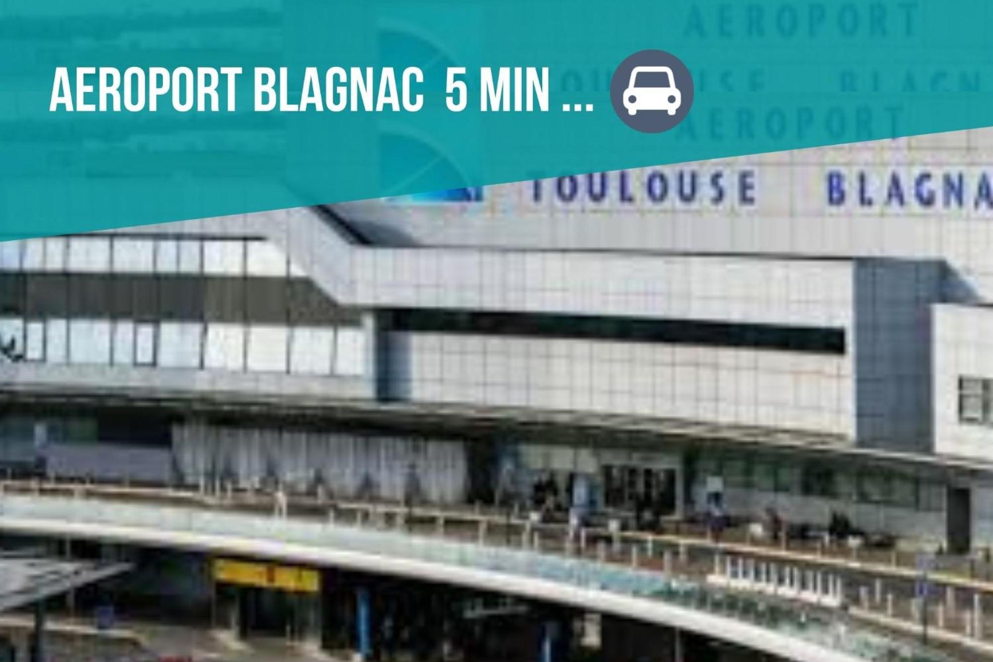 Apartamento My Cozy Flat Blagnac - T2 - Free Parking - Terrasse - Jardin Exterior foto